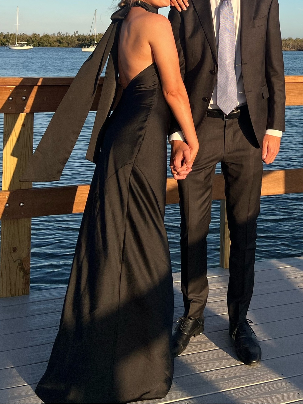 Show Me Your MuMu Lisa Maxi Bridesmaid Dress in Black